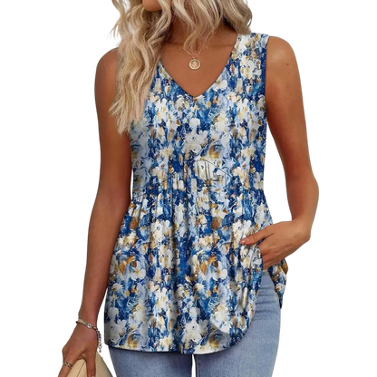 Women's V Neck Tank Tops